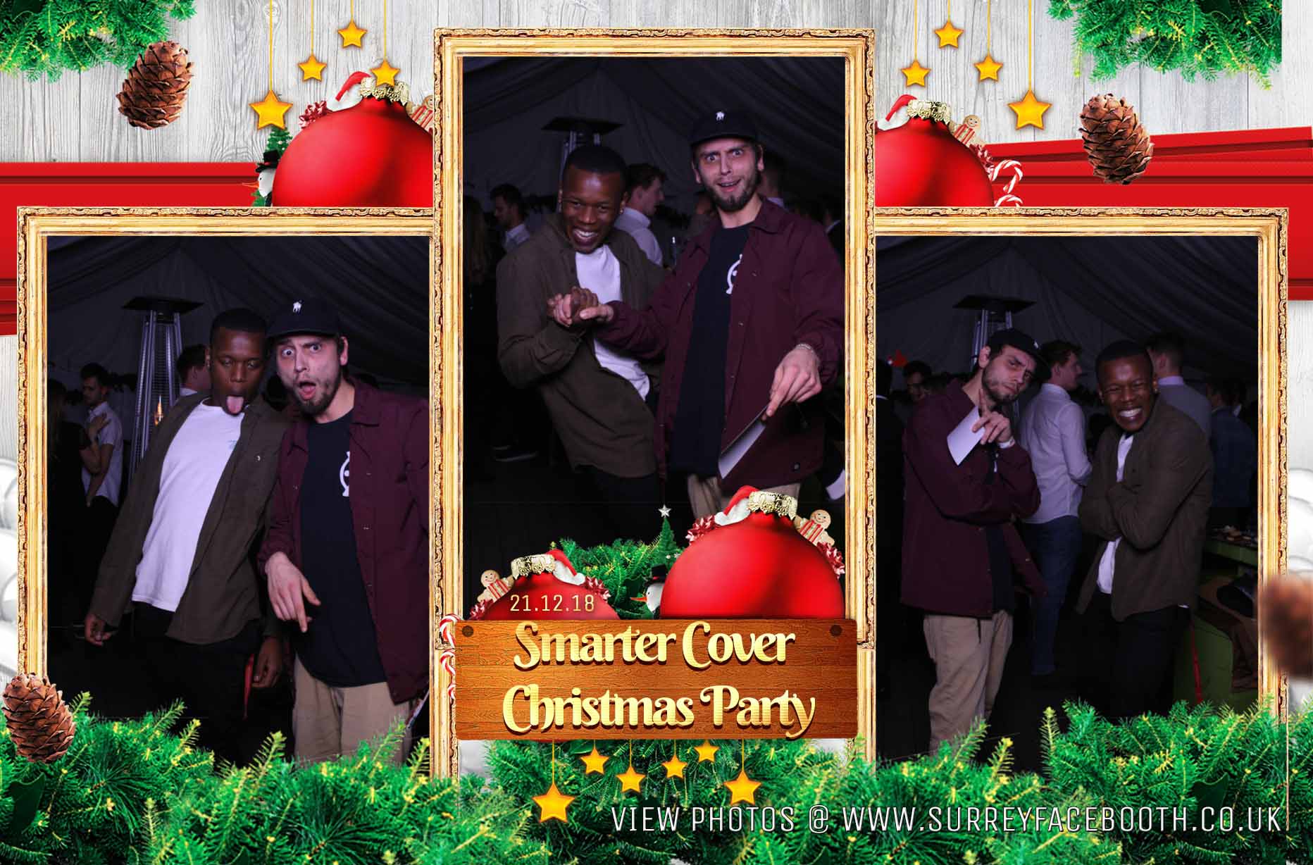 Smartercover Christmas Party | View more photos from the event at galleries.surreyfacebooth.co.uk/u/Surrey-FaceBooth/Smartercover-Christmas-Party